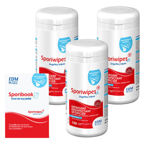 Salvietta detergente per pavimenti e altre superfici - SPORIWIPES + - EDM Imaging
