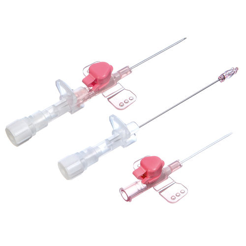 Cannula per accesso vascolare - Polymed Polysafety - GBUK Group - dritta / monouso
