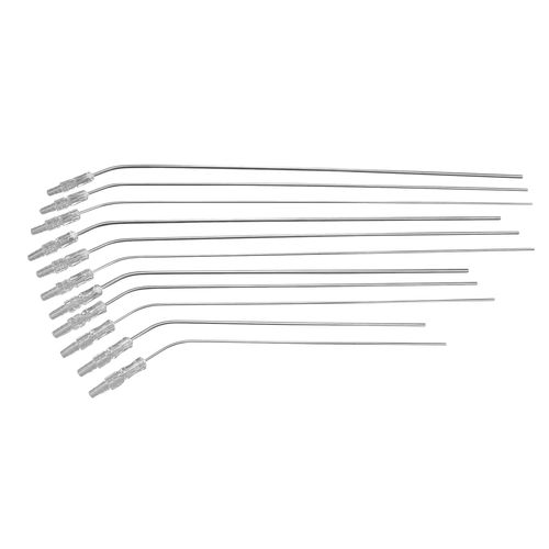 Cannula di aspirazione - 6061616232 - GBUK Group - in acciaio inossidabile / monouso