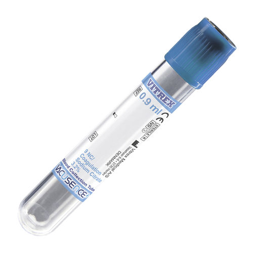 Provetta per prelievi da laboratorio - 101801+ - GBUK Group - cilindrico / di sangue / in PET