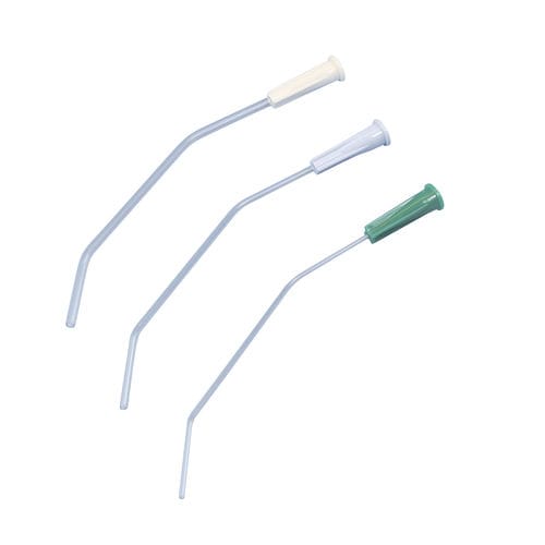 Cannula di aspirazione - 6066101023BP - GBUK Group - curva / monouso