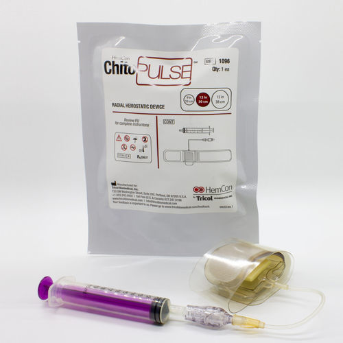 Dispositivo di compressione arteriale radiale - ChitoPulse™ - Tricol Biomedical