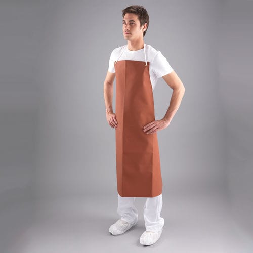 Sovracamice unisex - AP14C - Polyco Healthline - impermeabile / bianco / rosso