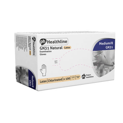 Guanto in lattice - GN31 - Polyco Healthline - medico / M / S