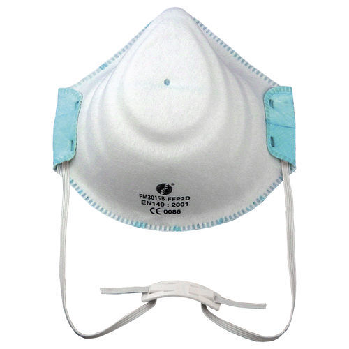 Maschera respiratoria EN 149 - FM3015 - Polyco Healthline - in polipropilene / in tessuto / in poliestere