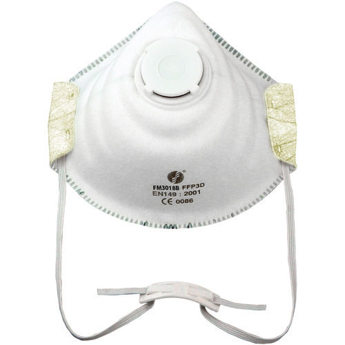 Maschera respiratoria FFP3 - FM3018 - Polyco Healthline - in polipropilene / in tessuto / in poliestere