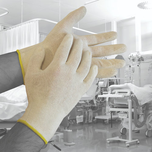 Guanto medico - Cotton® - Polyco Healthline - S / L / scatola da 10 pezzi