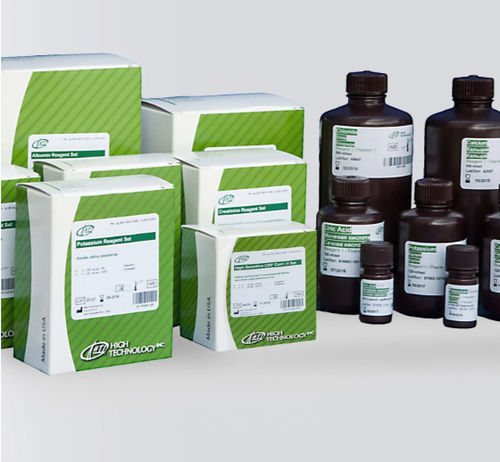 Reagente in soluzione - HTI Medical Inc. - enzima / di albumina / per chimica clinica