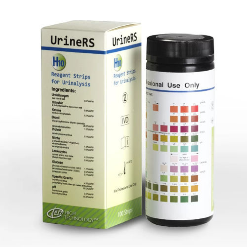 Striscia analitica per analisi di urina - UrineRS H13 - HTI Medical Inc. - di glucosio / di leucocituria / per microalbuminuria