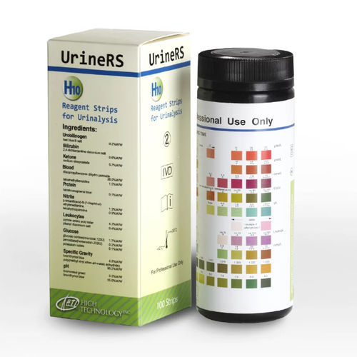 Striscia analitica per analisi di urina - UrineRS H14 - HTI Medical Inc. - di pH / di glucosio / di proteine