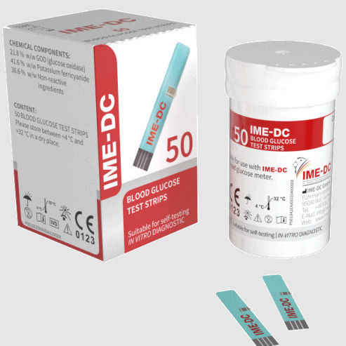 Striscia analitica del diabete - IME-DC - della glicemia / di sangue / enzimatica