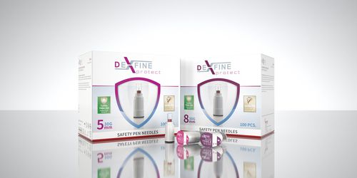 Ago per iniezione di insulina - DEXFINE protect - IME-DC - sterile / di sucurezza / penna