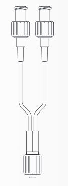 Connettore per perfusione con valvola emostatica - Impromediform GmbH - a Y / LUER®-lock