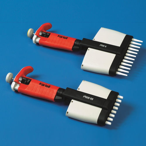 Micropipetta meccanica - Multipet series - Kartell S.p.A. - multicanale / a volume regolabile / autoclavabile