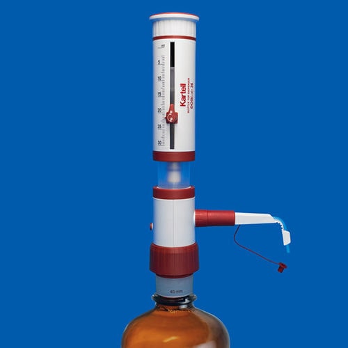 Dispensatore su flacone da laboratorio - Dosilab series - Kartell S.p.A. - a volume regolabile