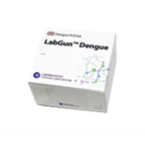 Kit di reagenti in soluzione - LabGun™ Dengue RT - Labgenomics 700 daewangpangyo-ro, Bundabg-gu - clinico / da laboratorio / per campioni di saliva