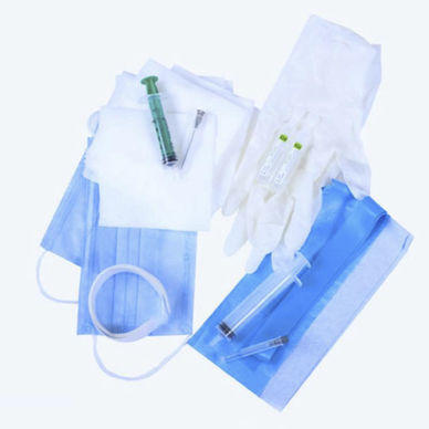 Kit medico per dialisi - Medicale Gaze - con guanti / con mascherina di protezione / per paziente