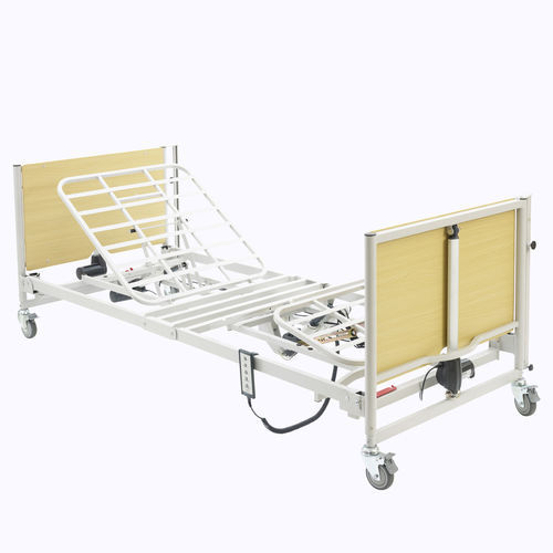 Letto per cure domiciliari - NAUSIBED-6F - Nausicaa Medical - elettrico / ad altezza regolabile / pieghevole
