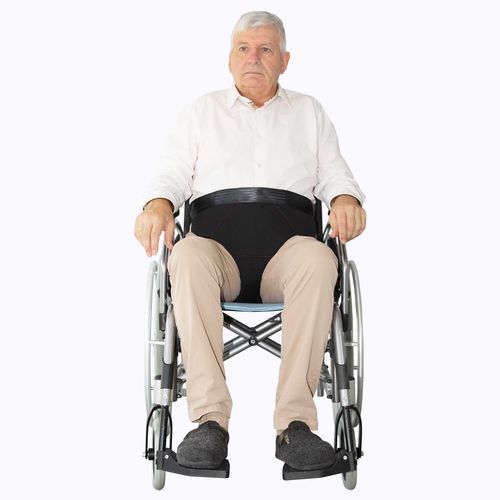 Cinghia di fissaggio per sedia a rotelle - CPCF3HP-PF-S - Nausicaa Medical - pelvica