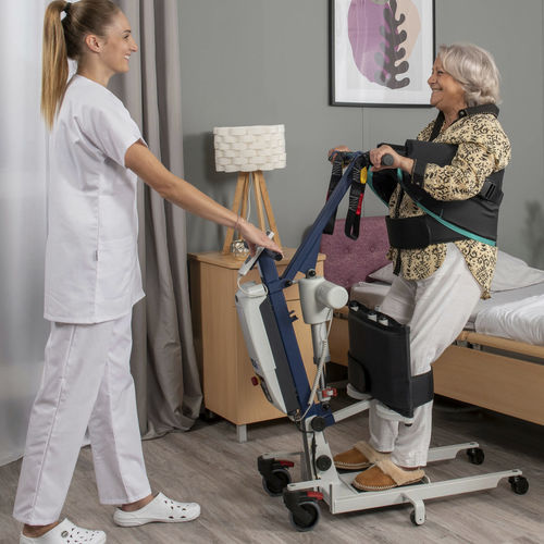 Verticalizzatore elettrico - WAY UP’GO - Nausicaa Medical - con rotelle / pieghevole