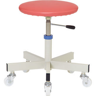 Sgabello per struttura sanitaria - RG-233 - OG Wellness Technologies - ad altezza regolabile / con rotelle