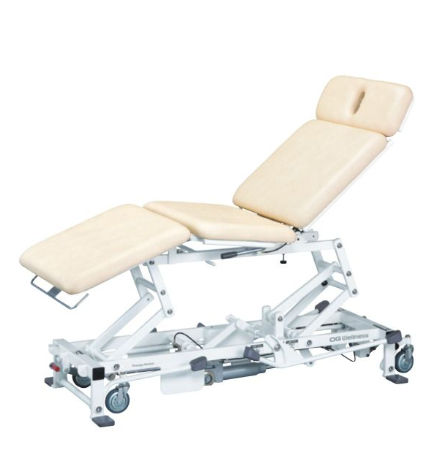 Lettino da visita per fisioterapia - UA-740 - OG Wellness Technologies - idraulico / ad altezza regolabile / a 4 sezioni