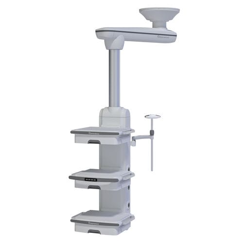 Braccio di distribuzione a soffitto - PEGISDAN - per anestesia / per endoscopia / per terapia intensiva