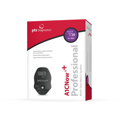 Glucometro con penna pungidito - A1CNow®+ - PTS Diagnostics - con connessione wireless