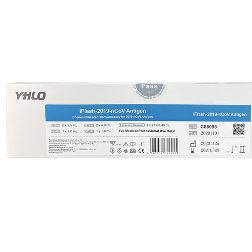 Kit di test per diagnosi COVID-19 - iFlash - Shenzhen Yhlo Biotech Co., Ltd. - per antigeni / SARS-COV-2 / del coronavirus