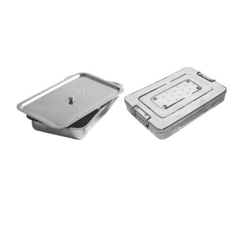 Cassetta di sterilizzazione per strumenti chirurgici - HIT-1 series - Steritrays - per strumenti / con filtro / perforata