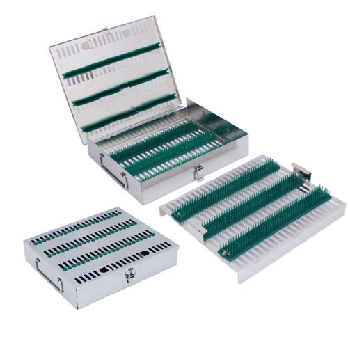 Contenitore di sterilizzazione per strumenti odontoiatrici - SET-4 series - Steritrays - per strumenti chirurgici / per strumenti / perforato