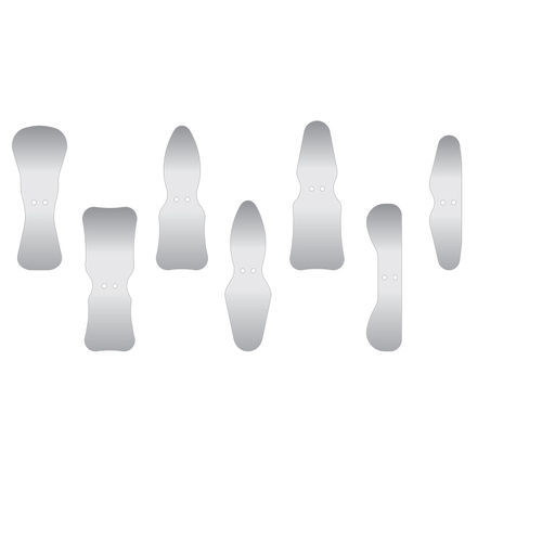 Vassoio porta strumenti in acciaio inossidabile - SSM series - Steritrays