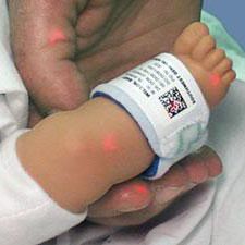 Braccialetto identificativo per neonato - Personal ID™ FoamWrap - TBS- Triangle Biomedical Sciences, Inc. a Division of General Data Healthcare