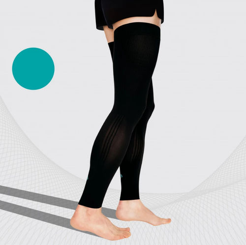 Calze antitrombo autoreggenti di prevenzione delle tromboembolie venose (TEV) - ELAST 0403 Active - Tonus Elast - unisex / M / L