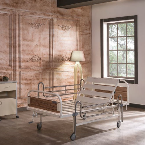 Letto da ospedale - TM-D 4013 - Turmed - manuale / ad altezza fissa / con rotelle