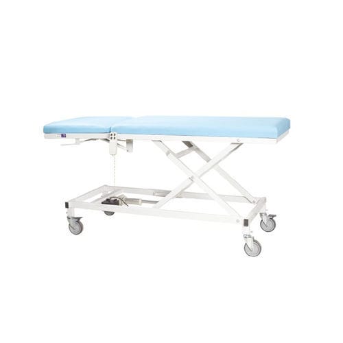 Lettino da visita elettrico - TM-A 1026  - Turmed - ad altezza regolabile / con rotelle / con schienale regolabile
