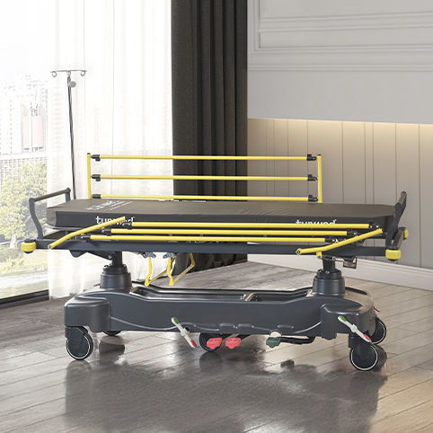 Barella con carrello di emergenza - TM-C 3033 - Turmed - idraulica / Trendelenburg / anti-Trendelenburg