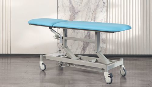 Lettino da visita elettrico - TM-A 1024 - Turmed - ad altezza regolabile / con schienale regolabile / con rotelle
