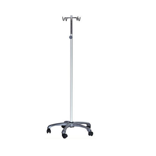 Asta portaflebo con rotelle - TM-F 6012 - Turmed - 4 ganci / telescopica