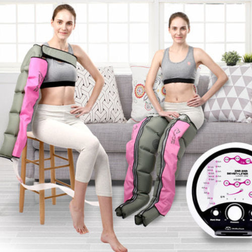 Unità di pressoterapia per gambe - Luxury-Zam - Welbutech - unità di pressoterapia per braccio / da tavolo / 5 cellule indipendenti