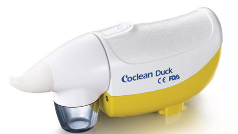 Aspiratore nasale a batteria - Coclean Duck - Welbutech - pediatrico