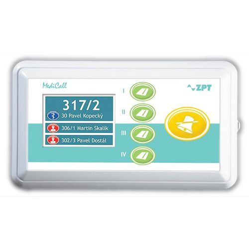 Sistema di chiamata infermiera IP - TPS  - ZPT Vigantice spol. s r.o. - per struttura sanitaria