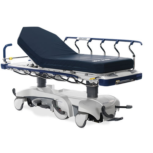 Barella con carrello da trasporto - Prime Series  - Stryker Acute Care - elettrica / ad altezza regolabile / inclinabile