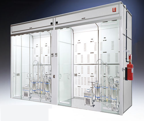 Cabina per aspirazione chimica - UniMax - HEMCO - da laboratorio / walk-in / modulare
