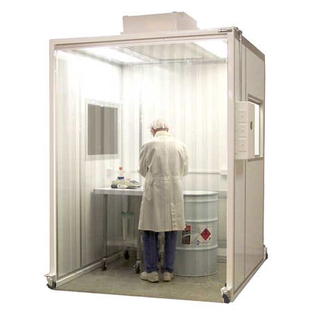 Cabina di contenimento - CCS - HEMCO - di campionamento / di pesatura / da laboratorio