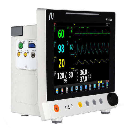 Monitor multiparametrico su carrello - Virgo - Northern Meditec - su rotelle / comodino / SpO2