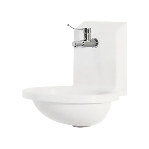 Lavandino medico - OvalisII - SOGOBA - 1 postazione / in resina minerale / in Corian®