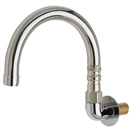 Rubinetto per lavabo chirurgico - Short swan neck - SOGOBA - per lavamani / in acciaio inossidabile / autoclavabile