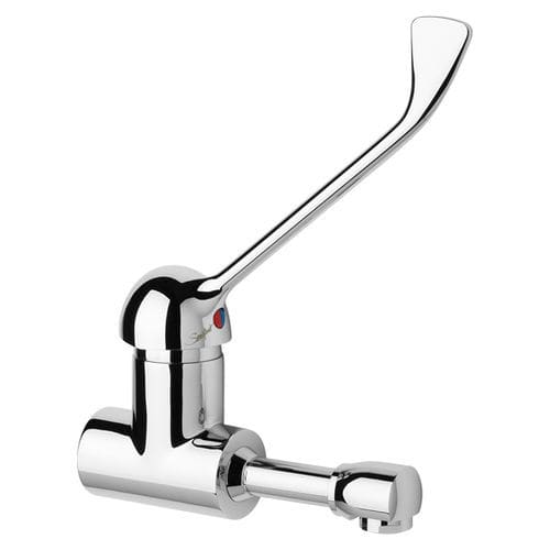 Rubinetto per lavabo chirurgico - Elbow control - SOGOBA - per lavamani / in ottone