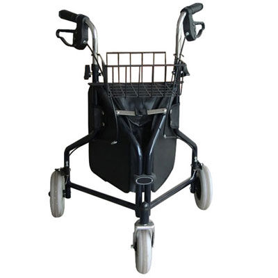 Deambulatore rollator a 3 ruote - HMP-R3F - Home Medical Products Inc. - con cestello